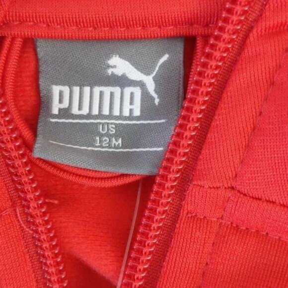 Puma red white & black 2 pc. tract suit 12M(NWT) MSRP$42 - Picture 7 of 13
